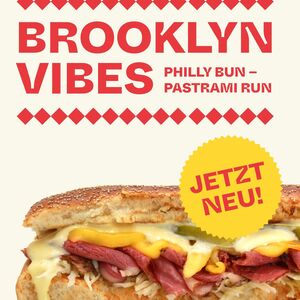 🔥 NEW NEW NEW: Pastrami Sandwich!🔥 

Mehr Geschmack geht nicht: Pastrami, Sauerkraut, Gewürzgurken, Käse & Senf-Mayo –&nbsp;...