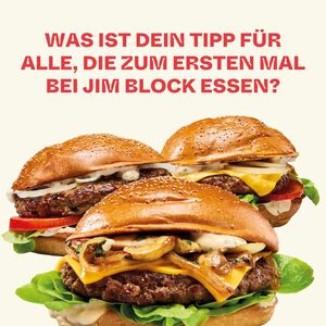 Stell dir vor: Jemand isst das erste Mal bei Jim Block. Was MUSS auf seinem Tablett landen? 🤔 Sag’s uns!

#jimblock&nbsp;...