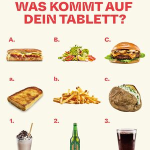 Die Qual der Wahl. 😅
Was landet auf deinem Tablett: Burger + Fries oder doch Salat + Shake? 🍔🥗

#jimblock