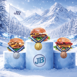 Unser Burger-Podest: Das sind eure Favoriten! 🍔🔥

🥇 Gold geht an: JB Cheese
🥈 Silber holt sich: JB Champignon
🥉 Bronze&nbsp;...